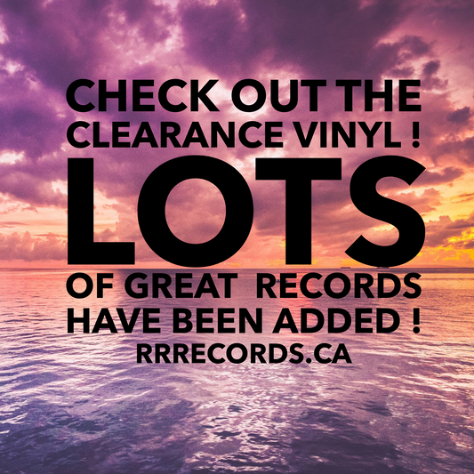 CLEARANCE VINYL - now available- take a look