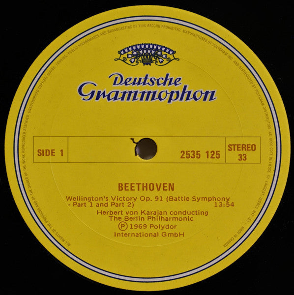 Tchaikovsky / Beethoven – 1812 Overture / Wellington’s Victory – 1967/1969 – Classical / Orchestral (Canadian pressing)