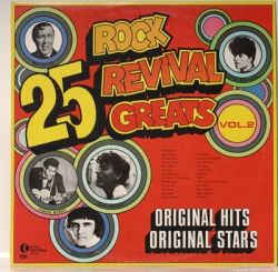 25 Rock Revival Greats Vol. 2 - Berry, Bo Diddley, Sam Cooke, Crew Cuts + (vinyl) MINT