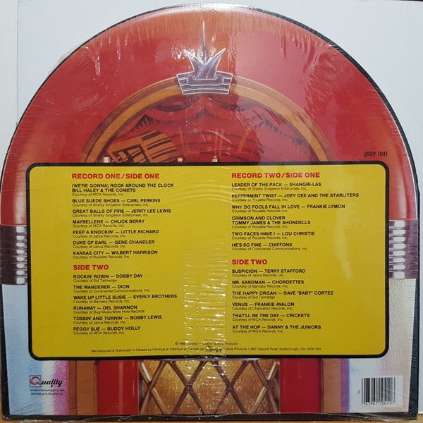 25 Rock Revival Juke Box Greats - 2lp - 1986-Rock, Pop Style: Rock & Roll (Vinyl)