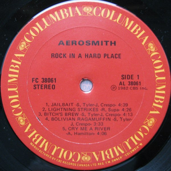 Aerosmith – Rock in a Hard Place – Hard Rock / Classic Rock (vinyl)