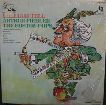 Arthur Fiedler, The Boston Pops– Fiedler's Finest - Vol. 3. William Tell (Fiedler's Favorite Overtures) 1976 Genre: Classical (Vinyl)