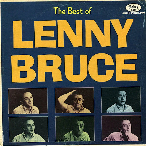 Lenny Bruce – The Best Of Lenny Bruce - 1962-Non-Music Comedy (vinyl)