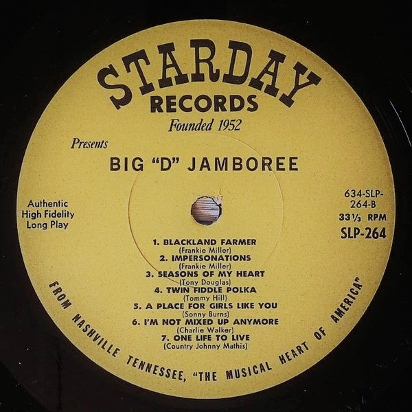 Big 'D' Jamboree - Folk, World, & Country (vinyl)