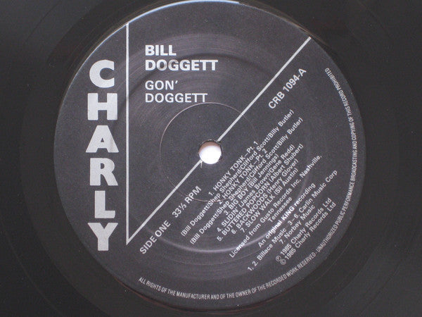 Bill Doggett – Gon' Doggett -1985-Jazz, Funk / Soul, Blues/ Rhythm & Blues (Rare UK Vinyl)