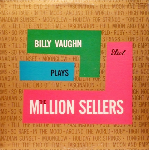 Billy Vaughn – Billy Vaughn Plays The Million Sellers 1958 Jazz, Folk, World, & Country (Vinyl)