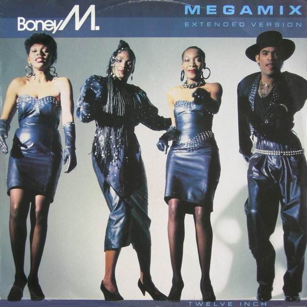 Boney M. – Megamix 1988-Vinyl, 12", 45 RPM, Single, Stereo