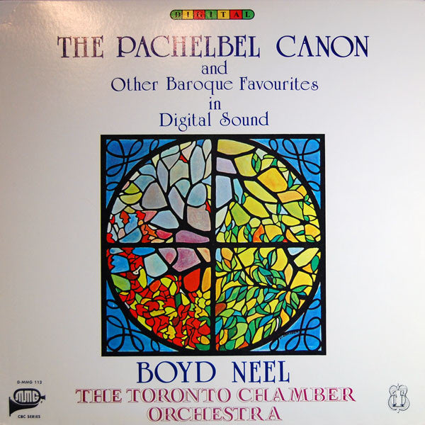 Boyd Neel, Toronto Chamber Orchestra – The Pachelbel Canon And Other Baroque Favorites, 1981-Classical Style: Baroque (vinyl)