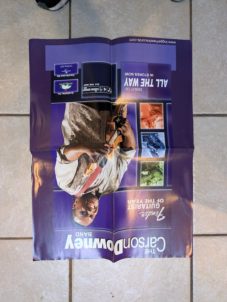 CARSON DOWNEY BAND - PROMOTIONAL KIT ! PICS, POSTER+ BIO