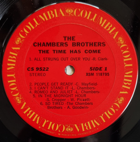 Chambers Brothers – The Time Has Come - 1967- Psychedelic Rock, Soul, Psychedelic (rare vinyl)