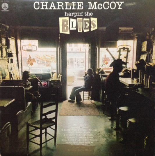 Charlie McCoy – Harpin' The Blues 1975-Country Blues, Country (Vinyl) slight scuffing