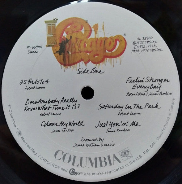 Chicago – Chicago IX Chicago's Greatest Hits- 1975 Classic Rock (Vinyl)