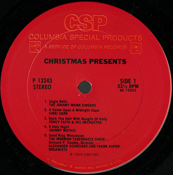 Christmas Presents - 1976- Pop, Classical, Folk, World, & Country ,Holiday, Christmas (Vinyl)