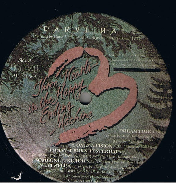 Daryl Hall – Three Hearts in the Happy Ending Machine – 1986 – Pop Rock / Synth Pop (vinyl)