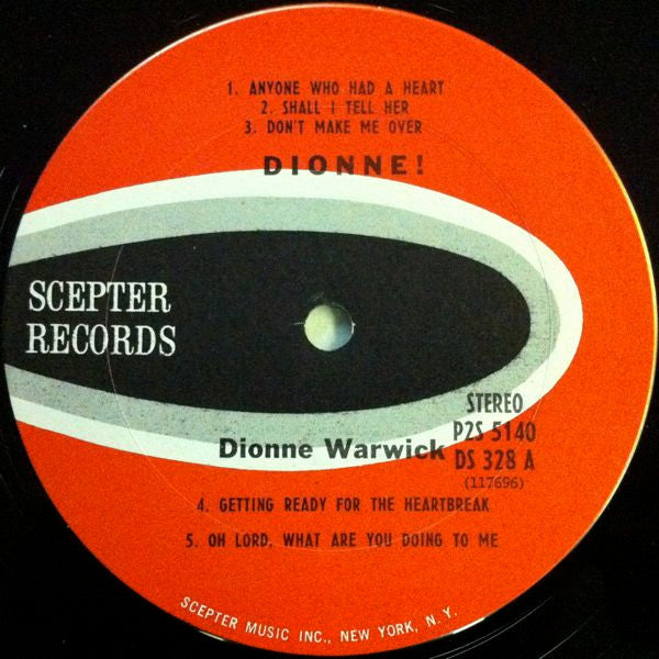 Dionne Warwick – Dionne !- 2 lps -1967- Rock, Funk / Rhythm & Blues, Pop Rock, Soul (Vinyl)