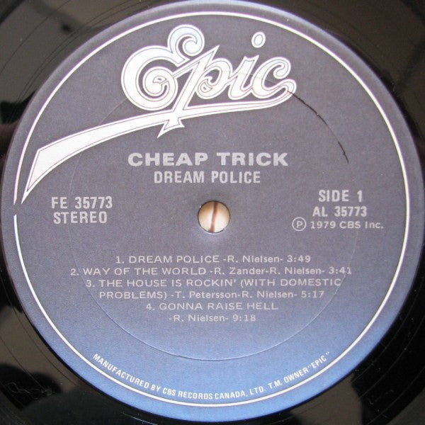 Cheap Trick – Dream Police-1979- rock (clearance vinyl) *Overstocked