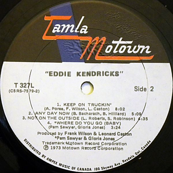 Eddie Kendricks – Eddie Kendricks - 1973- Funk / Soul (Vinyl)