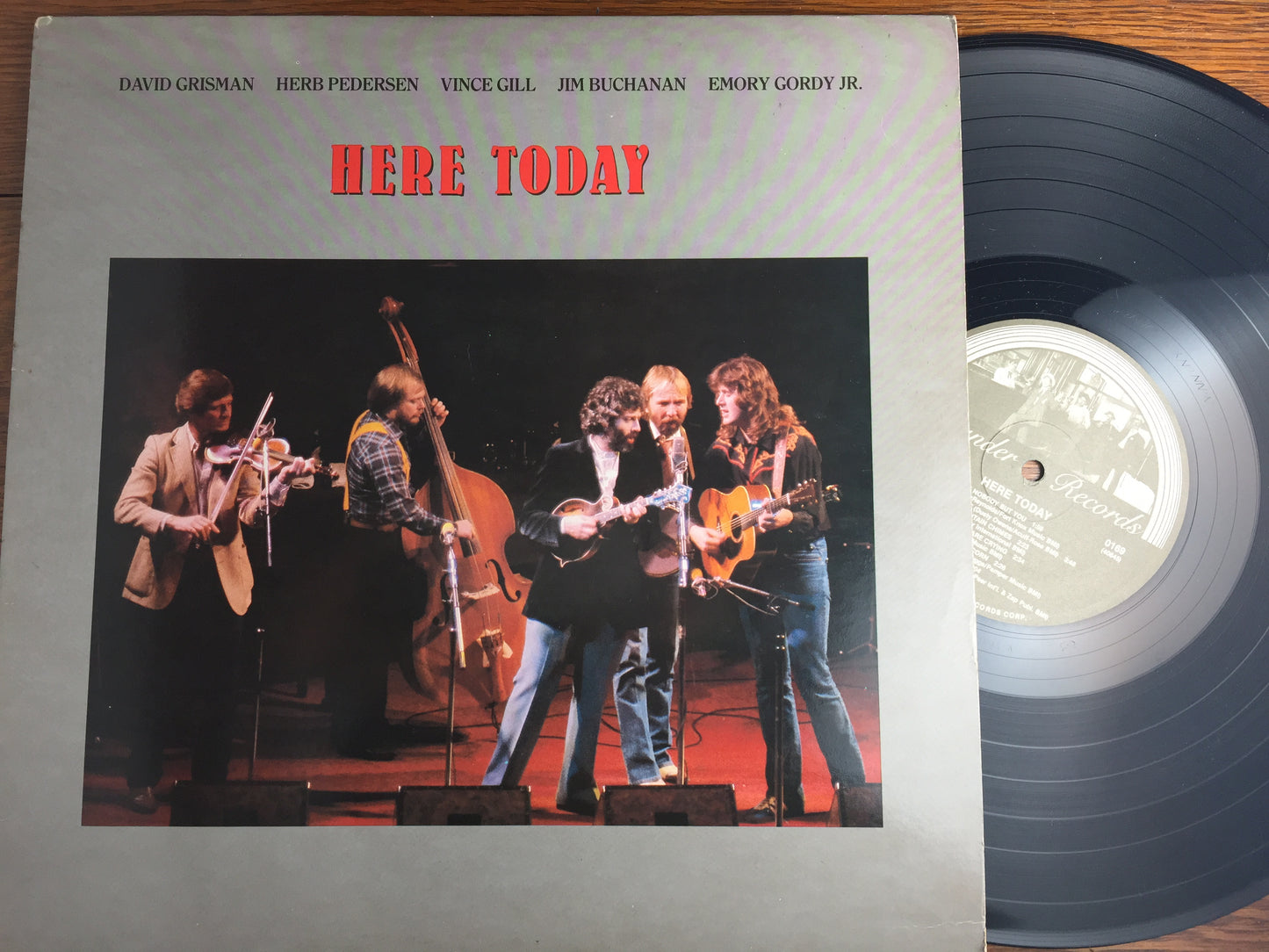 Here Today ~David Grisman / Herb Pedersen / Vince Gill / Jim Buchanan / Emory Gordy, Jr. (vinyl)