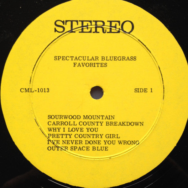 Hylo Brown, Bill Clifton And His Dixie Mountain Boys – Spectacular Bluegrass Favorites - Folk, World, & Countr,Bluegrass (Vinyl