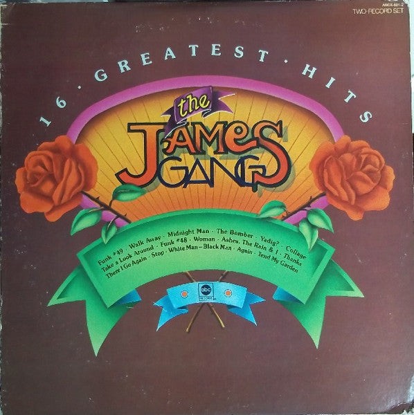 James Gang – 16 Greatest Hits - 2 lps - 1973-Rock (Vinyl)