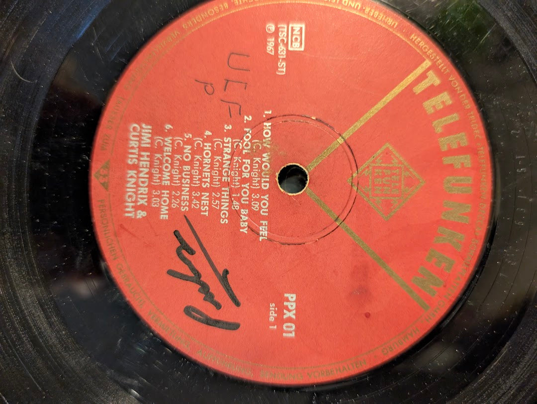 Jimi Hendrix & Curtis Knight – Soul 1967-Blues Rock, Electric Blues, Rhythm & Blues (German Vinyl) condition