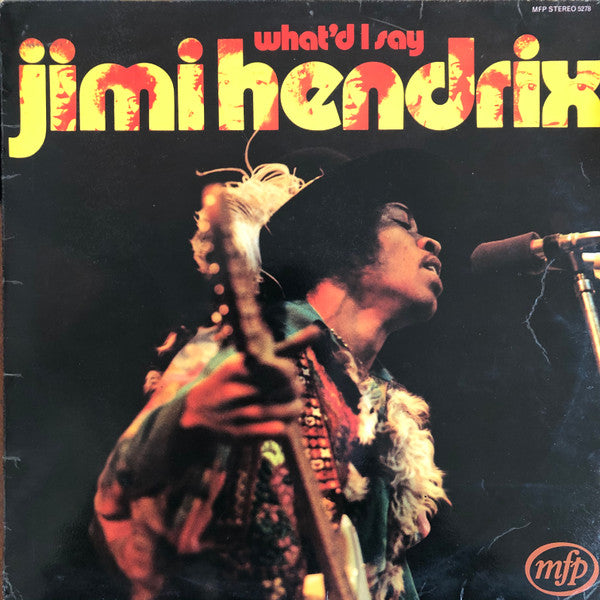 Jimi Hendrix – What'd I Say 1972-Rock Style: Classic Rock, Acid Rock (Vinyl)