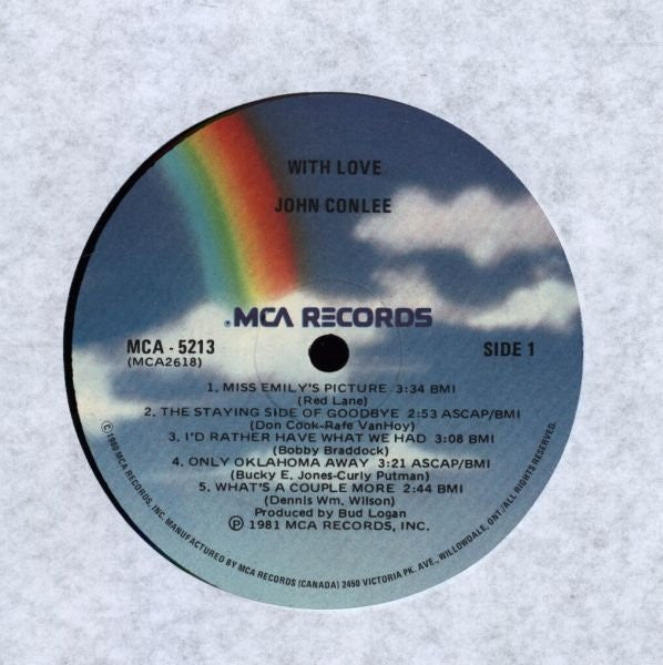 John Conlee – With Love (Country, Vinyl LP)