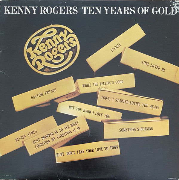 Kenny Rogers – Ten Years Of Gold -1977 Country (vinyl)
