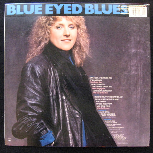 Lacy J. Dalton – Blue Eyed Blues - 1987-Country (vinyl) great shape !