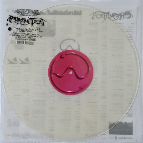 Lady Gaga Chromatica 2020- Dance-pop, Nu-Disco, Synth-pop, Electro, Disco (Vinyl) Milky Clear