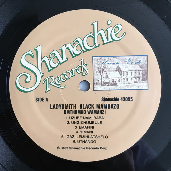 Ladysmith Black Mambazo – Umthombo Wamanzi - 1988- Pop, Folk, World, & Country ,Vocal, African (vinyl)