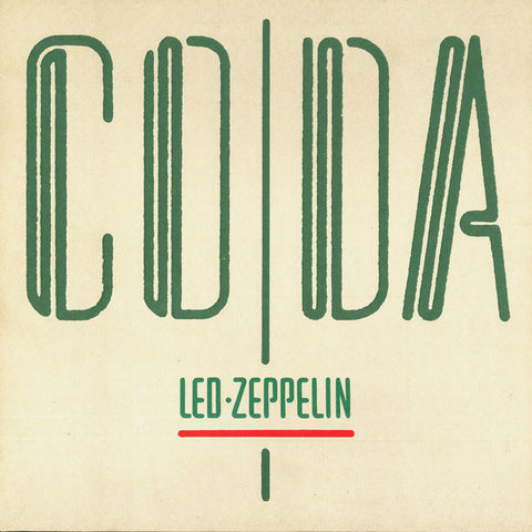 Led Zeppelin Coda -1982 Classic Rock (vinyl) Near Mint Copy with inner sleeve