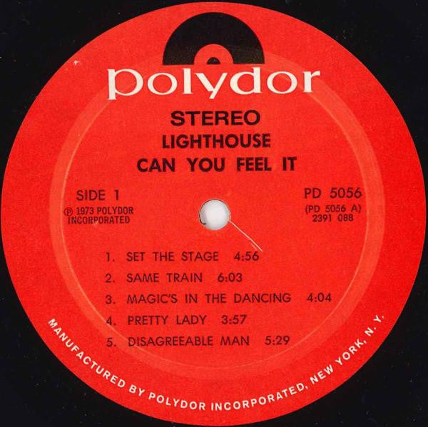 Lighthouse – Can You Feel It -1973 Prog Rock, Classic Rock (vinyl)