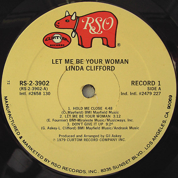 LINDA CLIFFORD – Let Me Be Your Woman ,1979, Disco, Soul, Funk (vinyl)