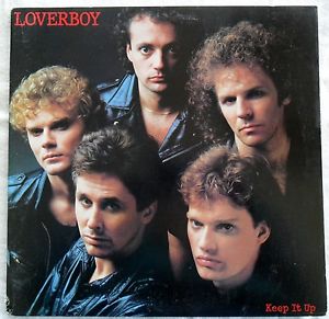 Loverboy ~ Keep It Up -1983 Pop Rock ( clearance vinyl ) Overstocked cover wear