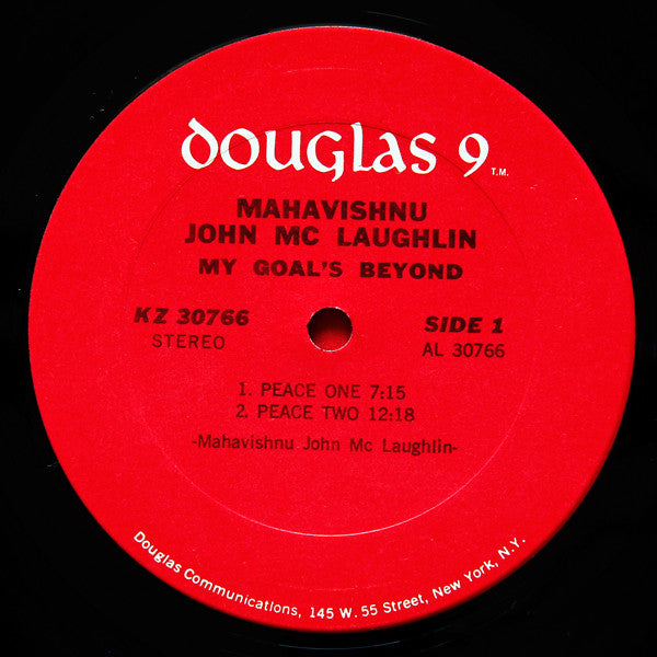 Mahavishnu John McLaughlin – My Goal's Beyond -1971 -Acoustic, Fusion, Jazz-Rock (vinyl)