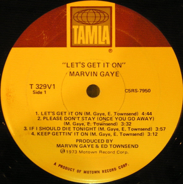 Marvin Gaye - Let's Get It On -1973 -Funk / Soul (viny)