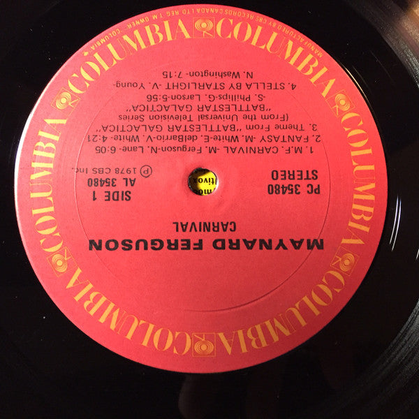 Maynard Ferguson – Carnival - 1978-Jazz Style: Fusion (Vinyl)