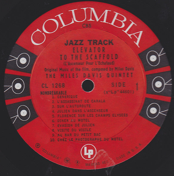 Miles Davis – Jazz Track - 1961-jazz Style: Hard Bop (Rare Vinyl)