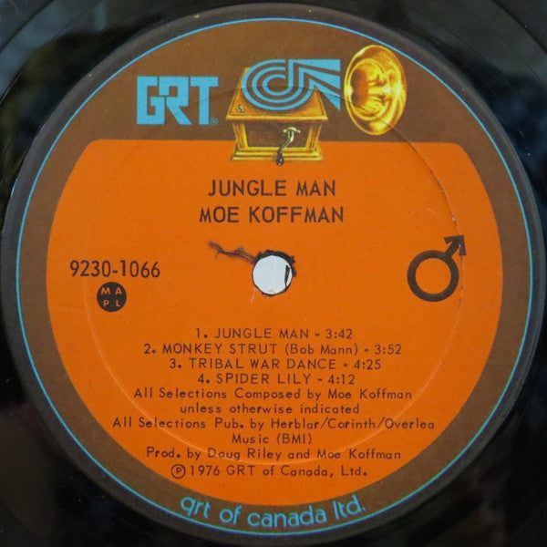 Moe Koffman - Jungle Man -1976 Jazz Rock (vinyl)