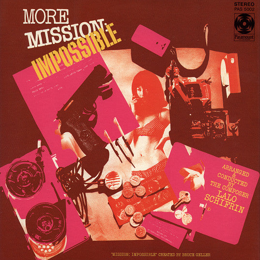 Lalo Schifrin – More Mission: Impossible - 1969 - Jazz, Rock, Stage & Screen ( Vinyl )