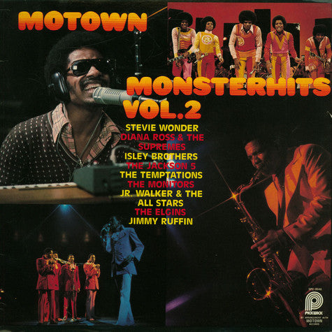 Motown Monsterhits Vol. 2 - Stevie Wonder, Jr. Walker & The All Stars, The Jackson 5 - 1976-Funk / Soul (vinyl)