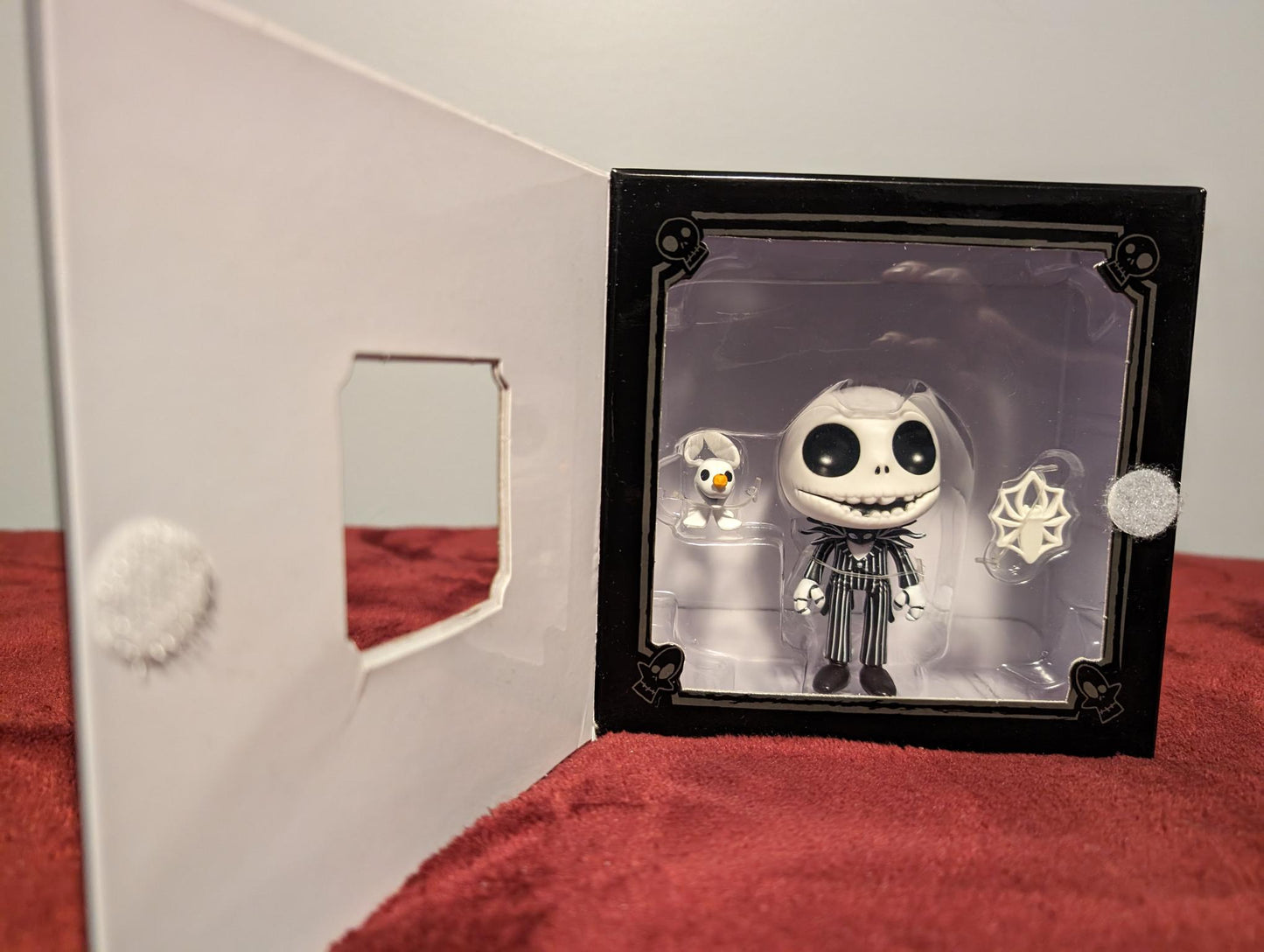 Jack SJack Skellington Funko Figurine Set Zero Nightmare Before Christmas Disney NWT