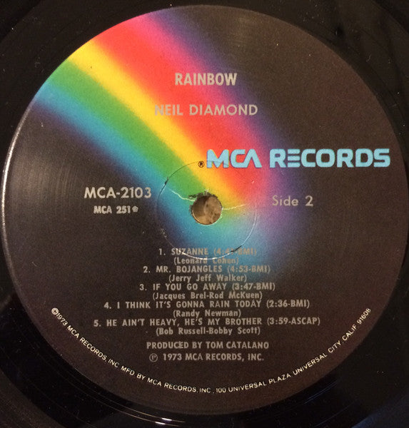 Neil Diamond – Rainbow - 1973-Rock, Pop (vinyll