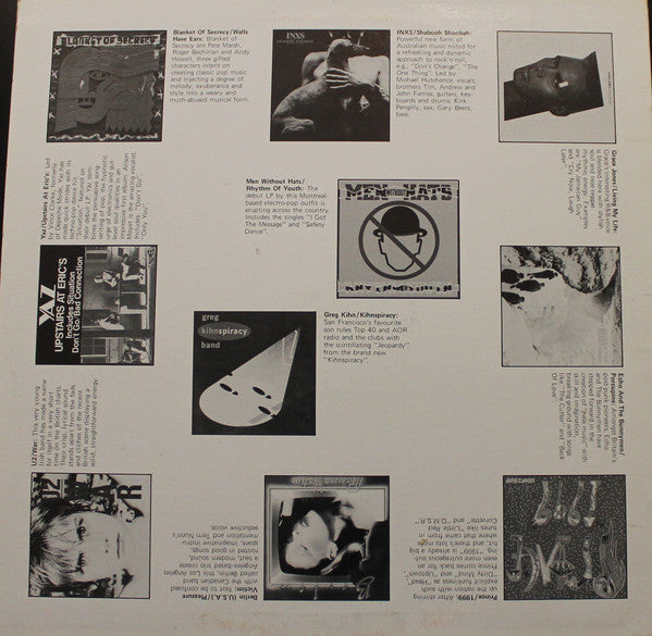 New Music: Spring 1983 – Promo Sampler – New Wave / Synthpop / Rock / Post-Punk (vinyl) Prince, Yaz,U2,INX +