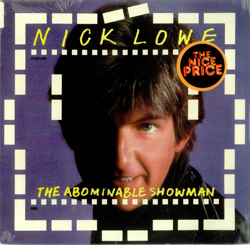 Nick Lowe – The Abominable Showman -1983- Rock & Roll, Power Pop, Pop Rock (vinyl)