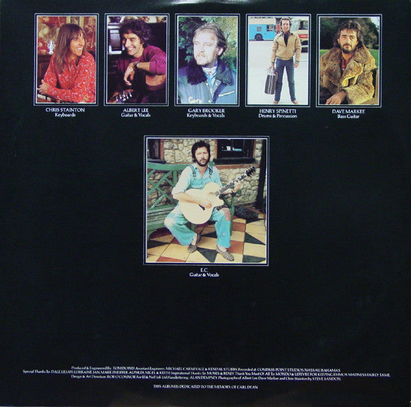 Eric Clapton – Another Ticket – 1981 – Blues Rock / Folk Rock / Classic Rock (vinyl lp)