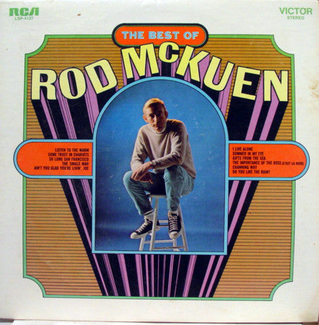 Rod McKuen – The Best Of - 1969- Folk, World, & Country (Vinyl)