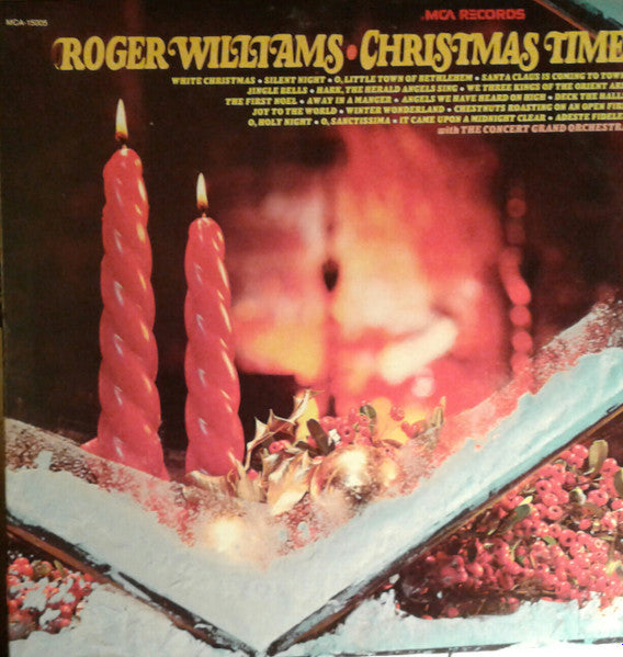 Roger Williams With The Concert Grand Orchestra – Christmas Time 1969 - Jazz, Pop , Christmas, Holiday (Vinyl)