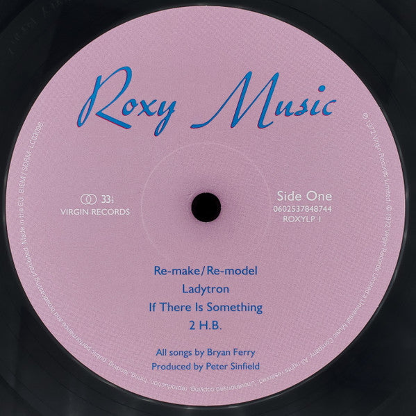 Roxy Music – Roxy Music 2017-Electronic, Rock Style: Art Rock, Experimental, Glam ( Mint Vinyl)